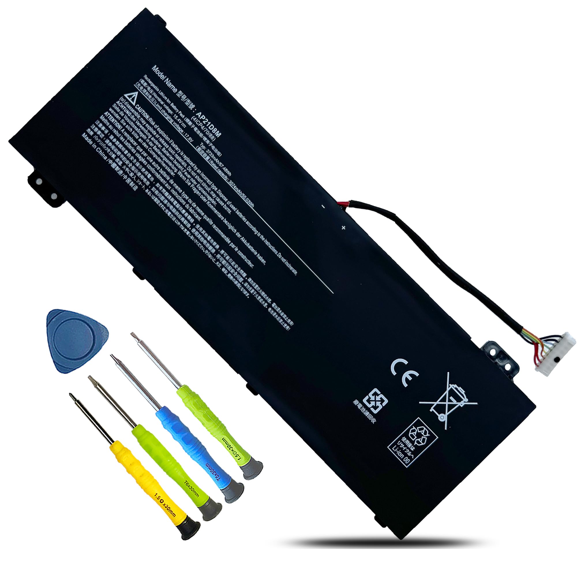 Amazon.com: BOWEIRUI AP21D8M Battery Replacement for Acer Nitro 5